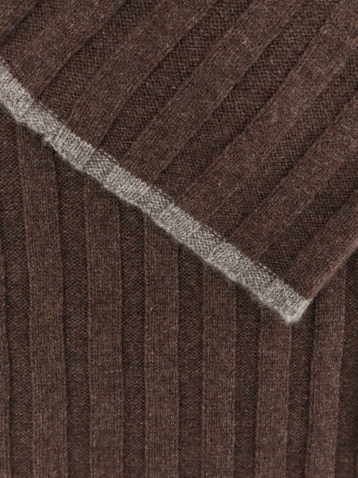 Brunello Cucinelli Scarfs - MORO GRIGIO SCURO | 16901454825a4cec12dcb0040cef792f201f727a