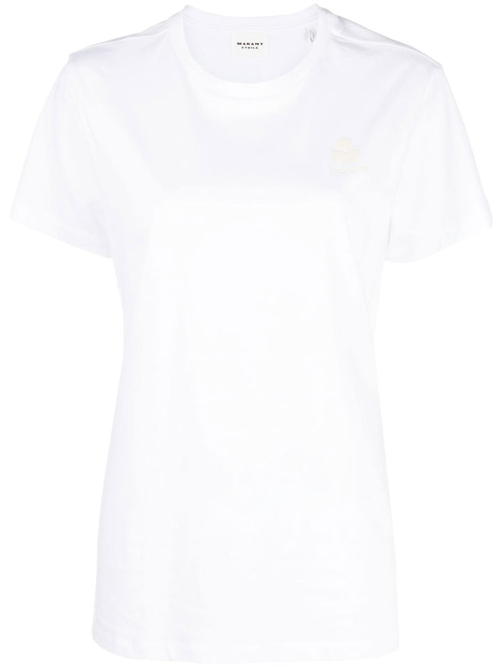 Marant ÉToile T-shirts - White | 39a3d789653ac75329712cd2f07a789d18f114a4