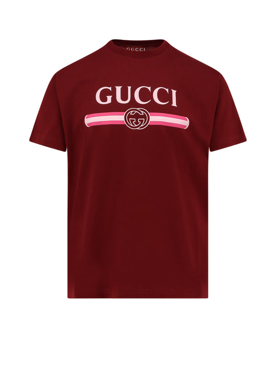 Gucci Rosso Ancora Cotton T-Shirt