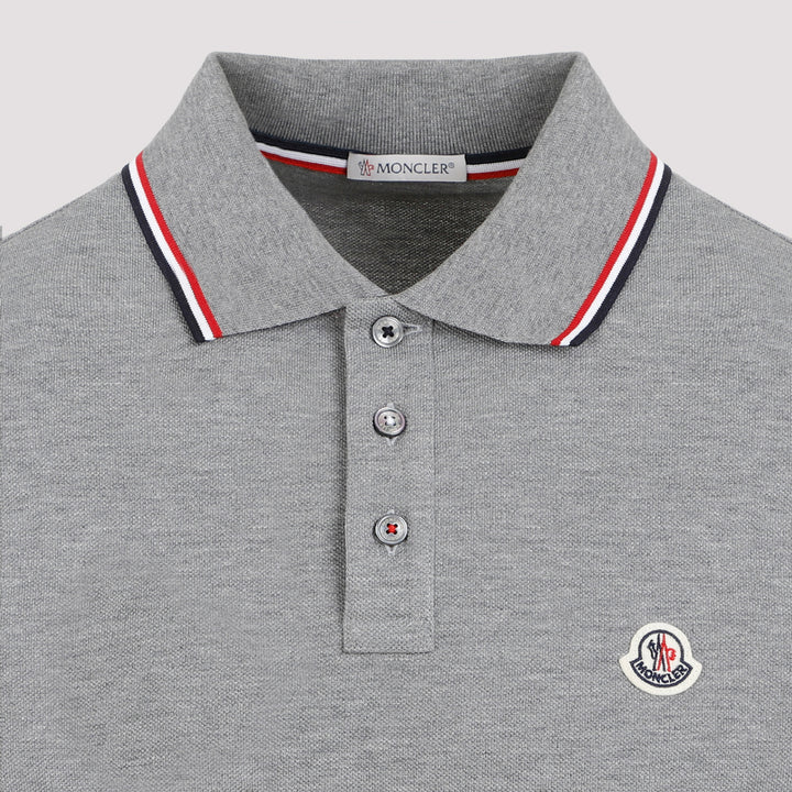 Moncler Polo - Grey | 1a88454bea16342fc390827db653c059c2ab75e5