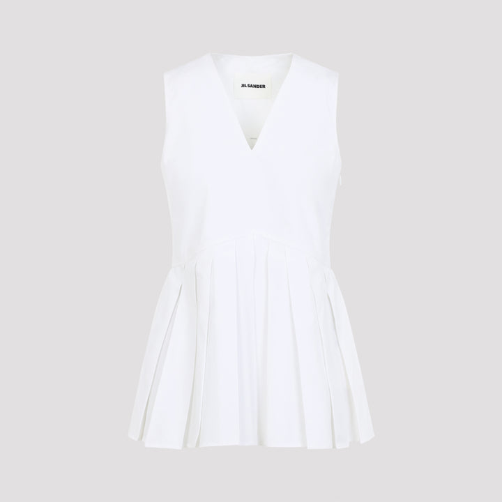 Jil Sander Tops - White | 0d068c14bfe75c93581b24ff374edd6be24654b3