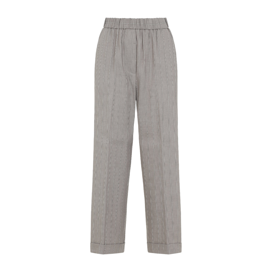 Peserico Regular & straight leg - Brown | 213025667f1444be6468e4ee0967240fb8f07442