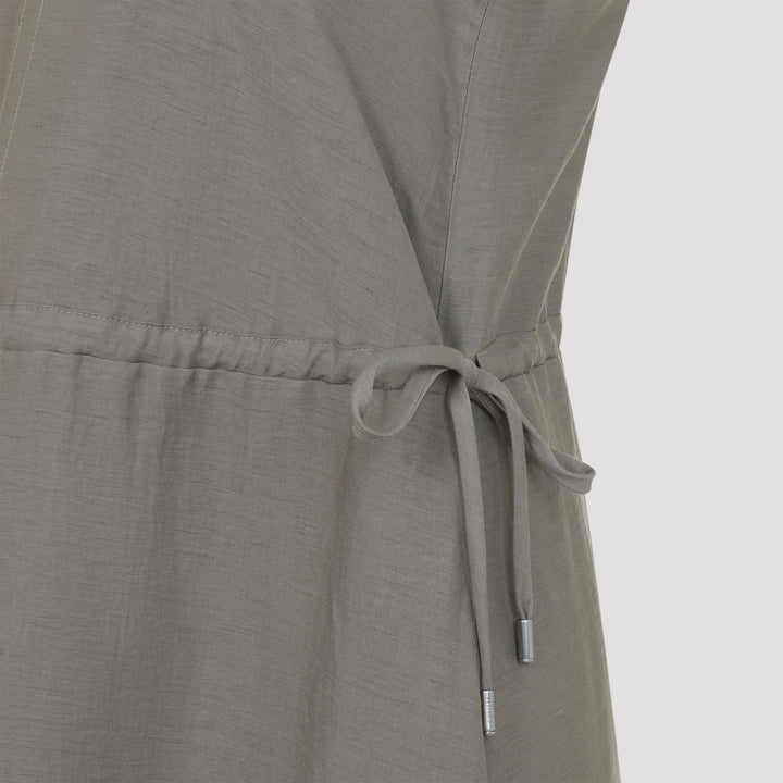 Peserico Midi dresses - Brown | 690d445c5d9572bcc523ba3e6db875576814b5d2