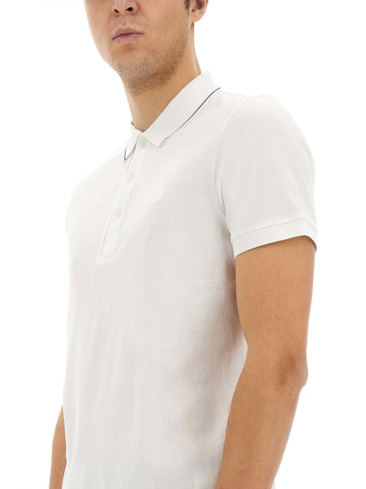 Boss Polo - White | Wanan Luxury