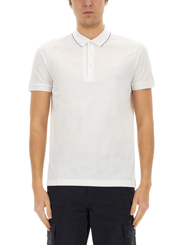 Boss Polo - White | Wanan Luxury