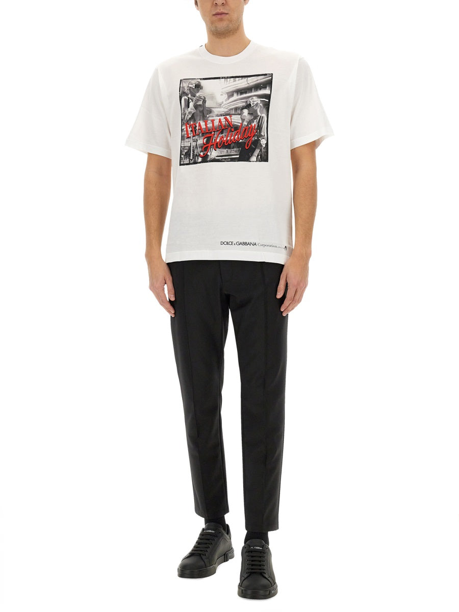 Dolce & Gabbana T shirts - White | Wanan Luxury