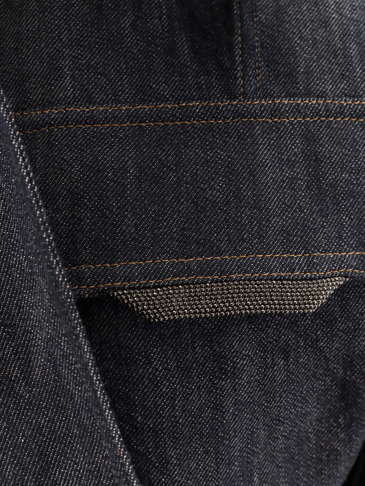 Brunello Cucinelli Shirts - Blue and green | d874e7fed80f50283ba9e254d46e464d3c6e7ca9