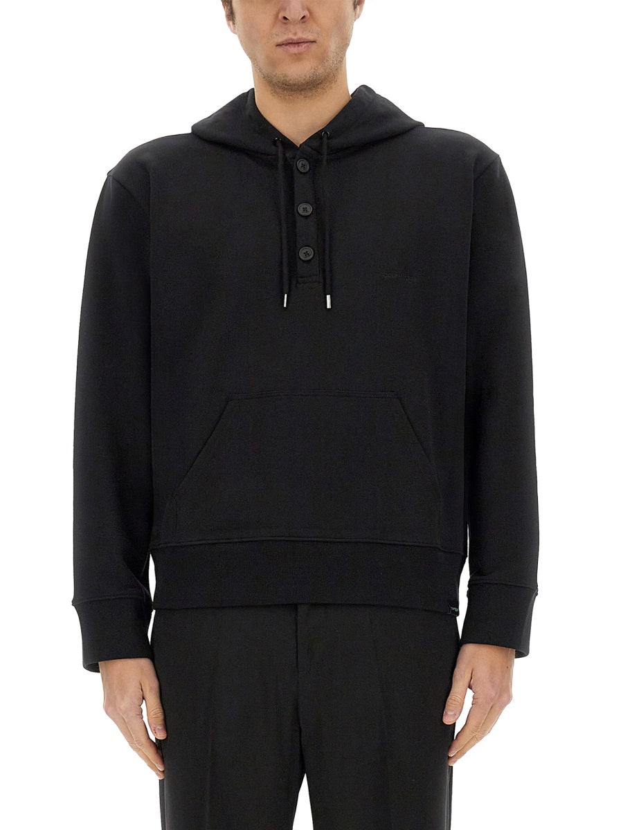 CourrèGes Sweatshirts - Black | 2dfe2971688e33cf39fef9cbf281d770c6e54cbc