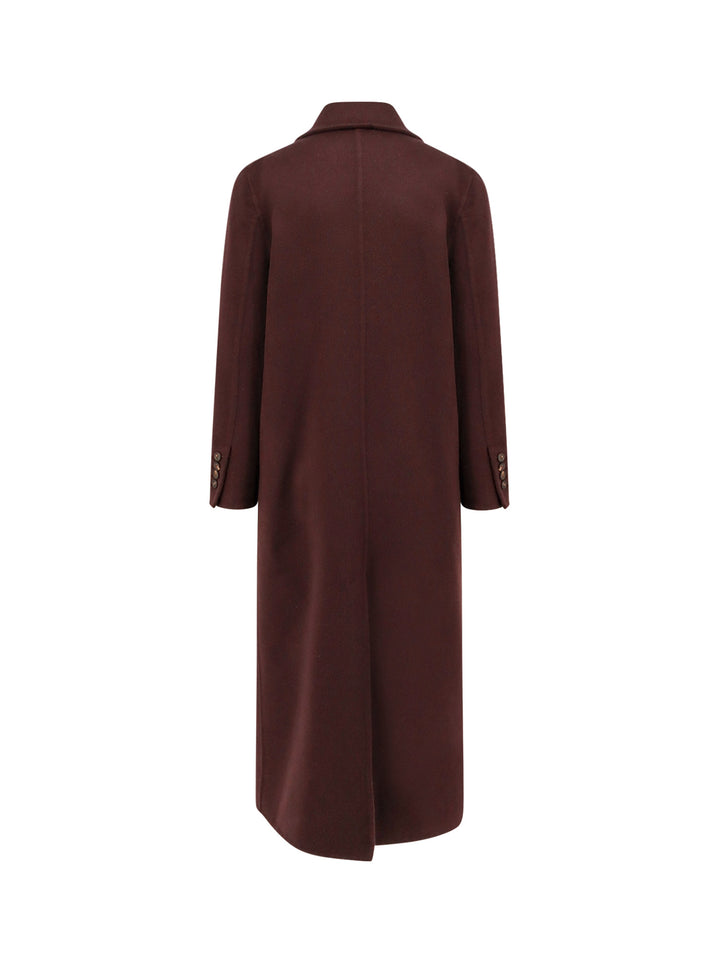 Brunello Cucinelli Coats - Red wine | 77cb20c169ac4f38b026cd0caa532f8313fa7d5c