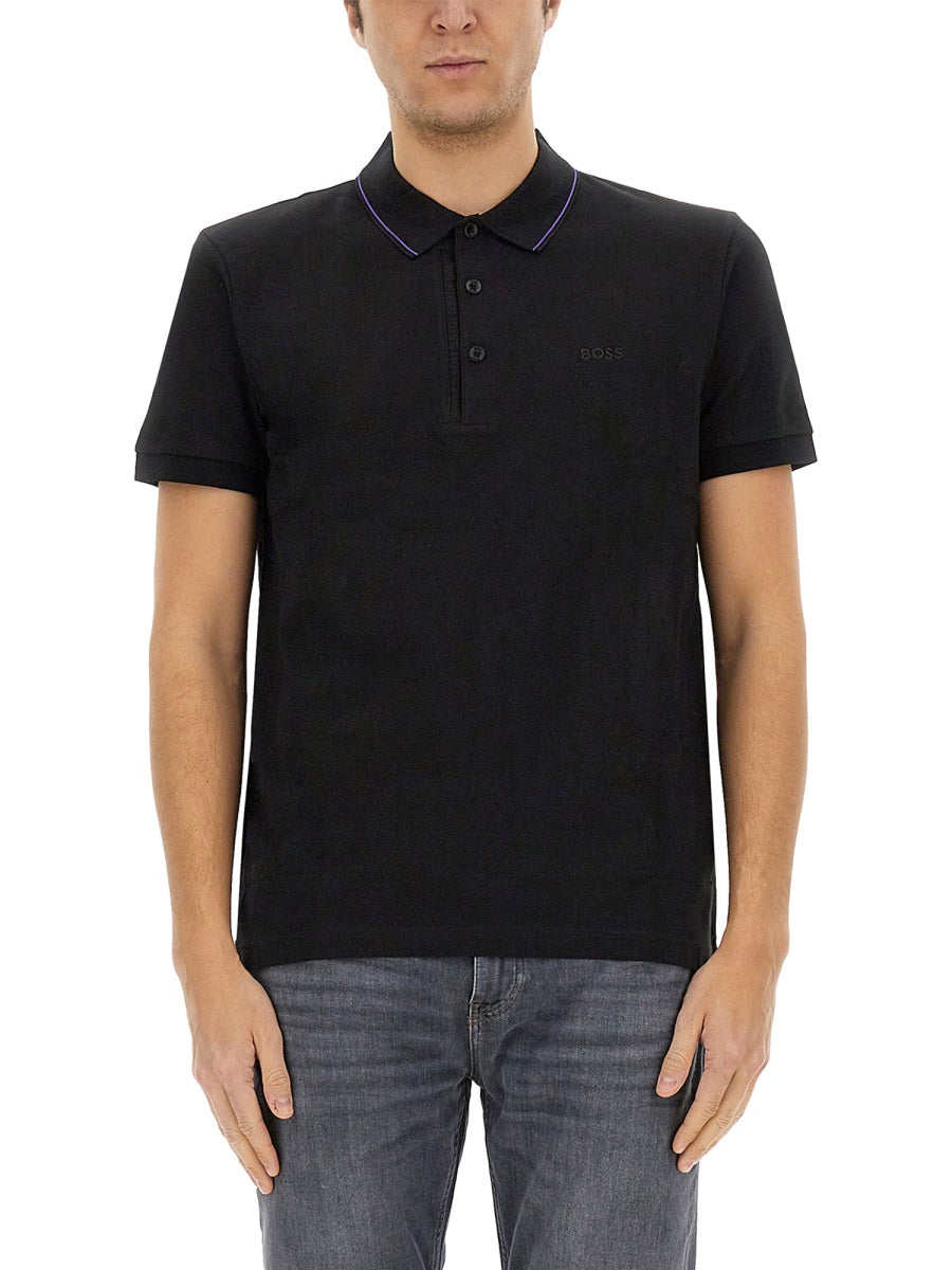 Boss Polo - Black | Wanan Luxury