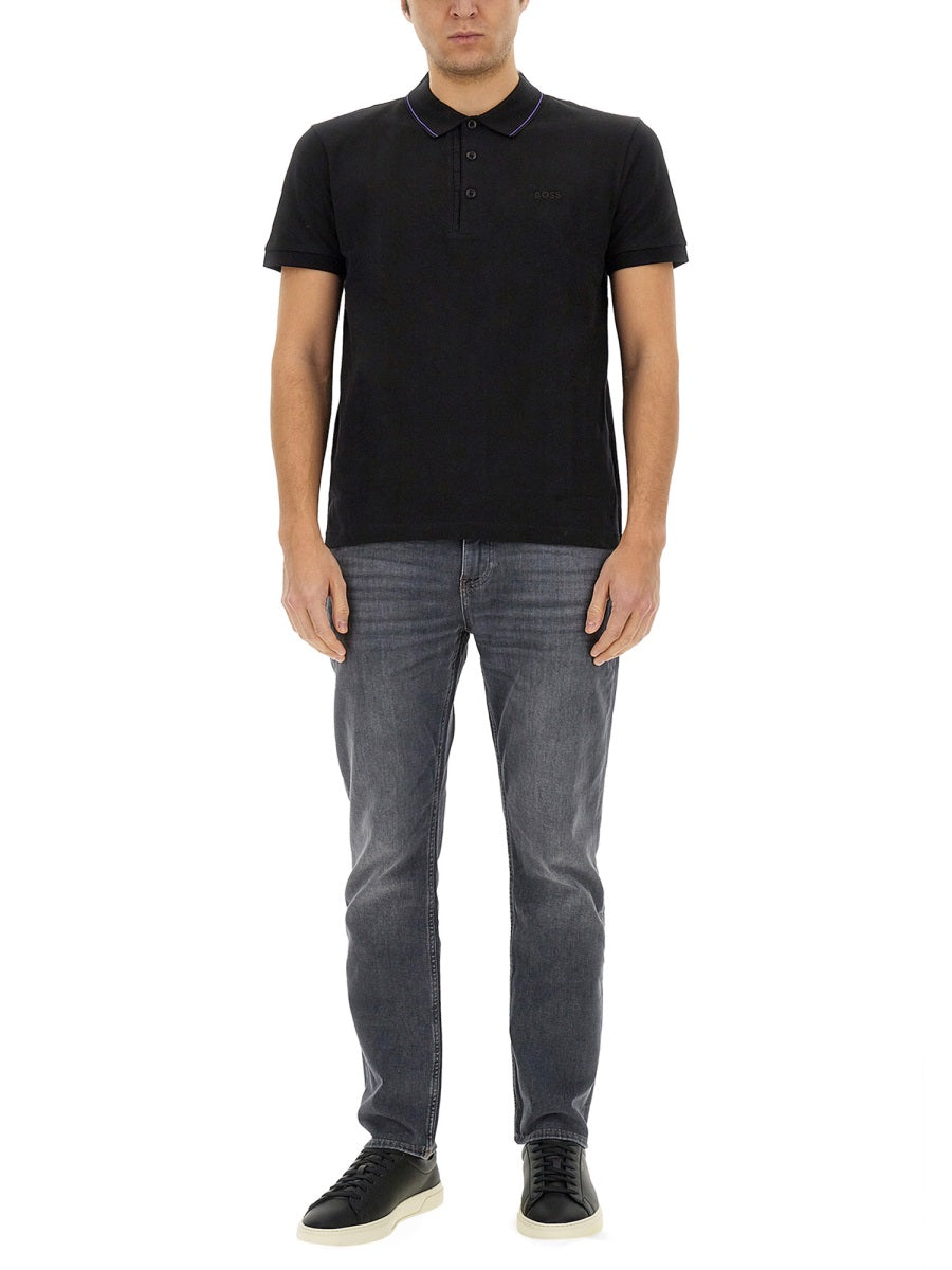 Boss Polo - Black | Wanan Luxury