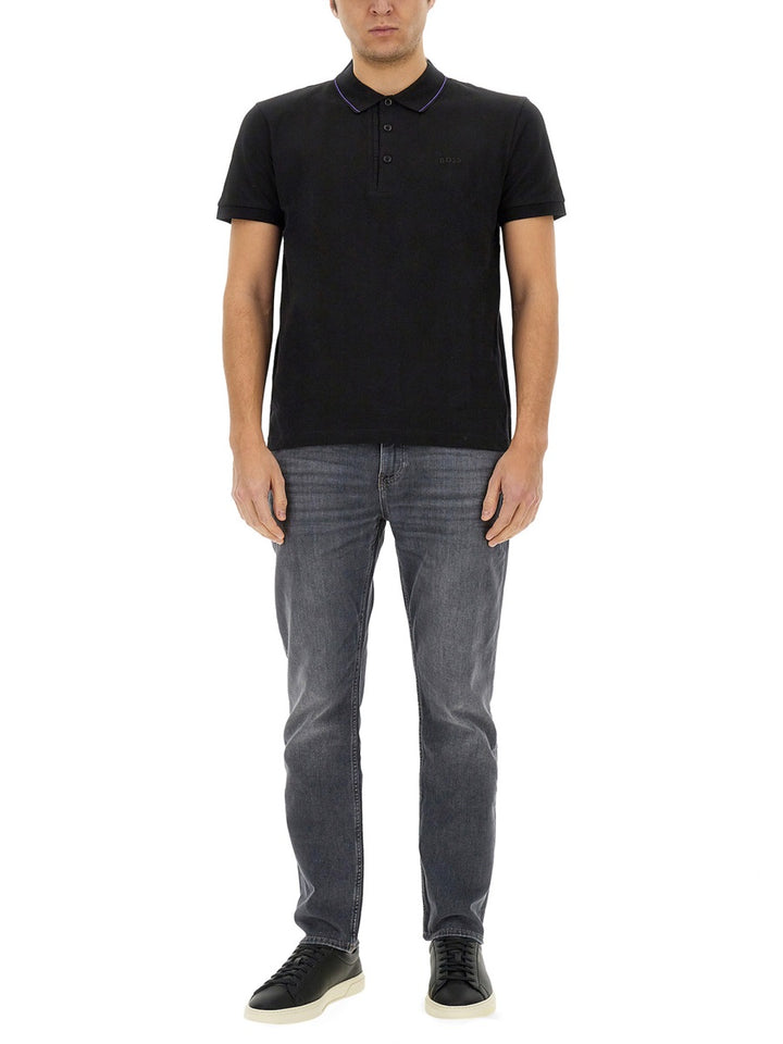 Boss Polo - Black | Wanan Luxury