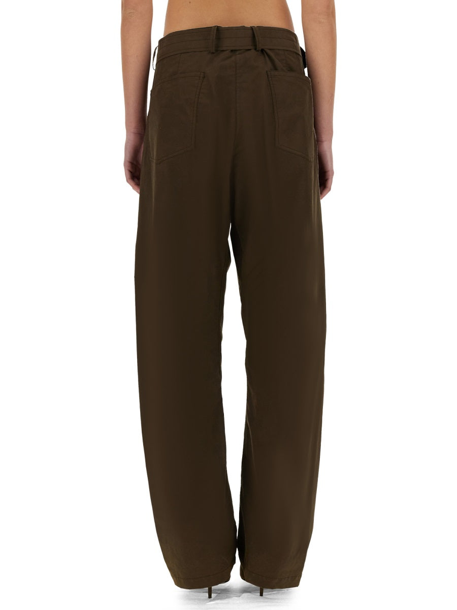 Magda Butrym Pants - Brown | Wanan Luxury