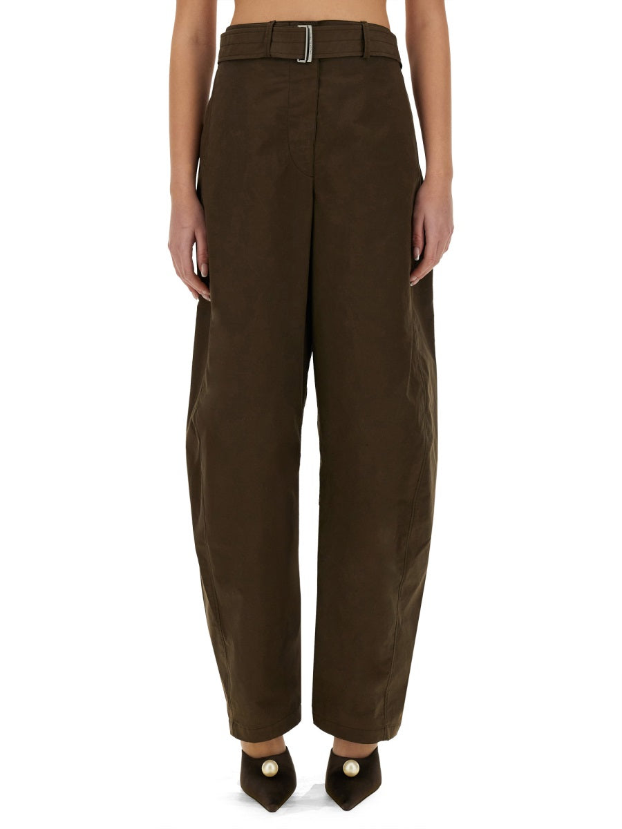 Magda Butrym Pants - Brown | Wanan Luxury