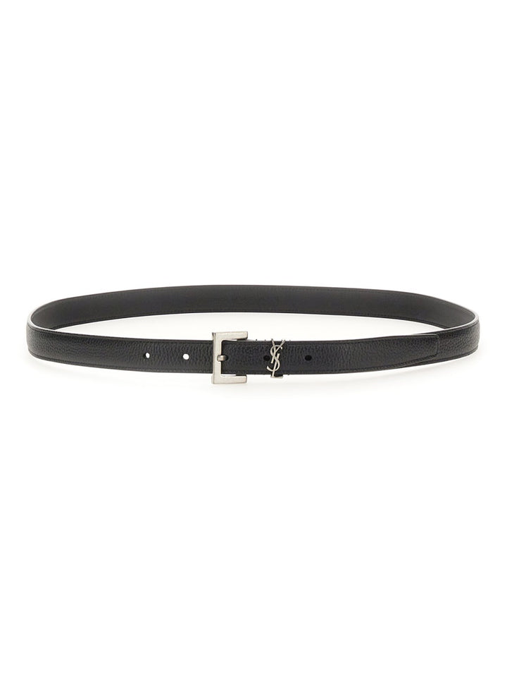 Saint Laurent Belts - Black | e6ce7d3fdb6d90bc60128435a83120c4df89d2b9