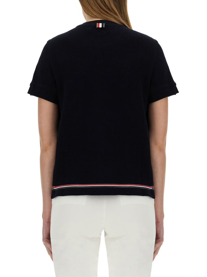 Thom Browne T shirts - Blue | Wanan Luxury