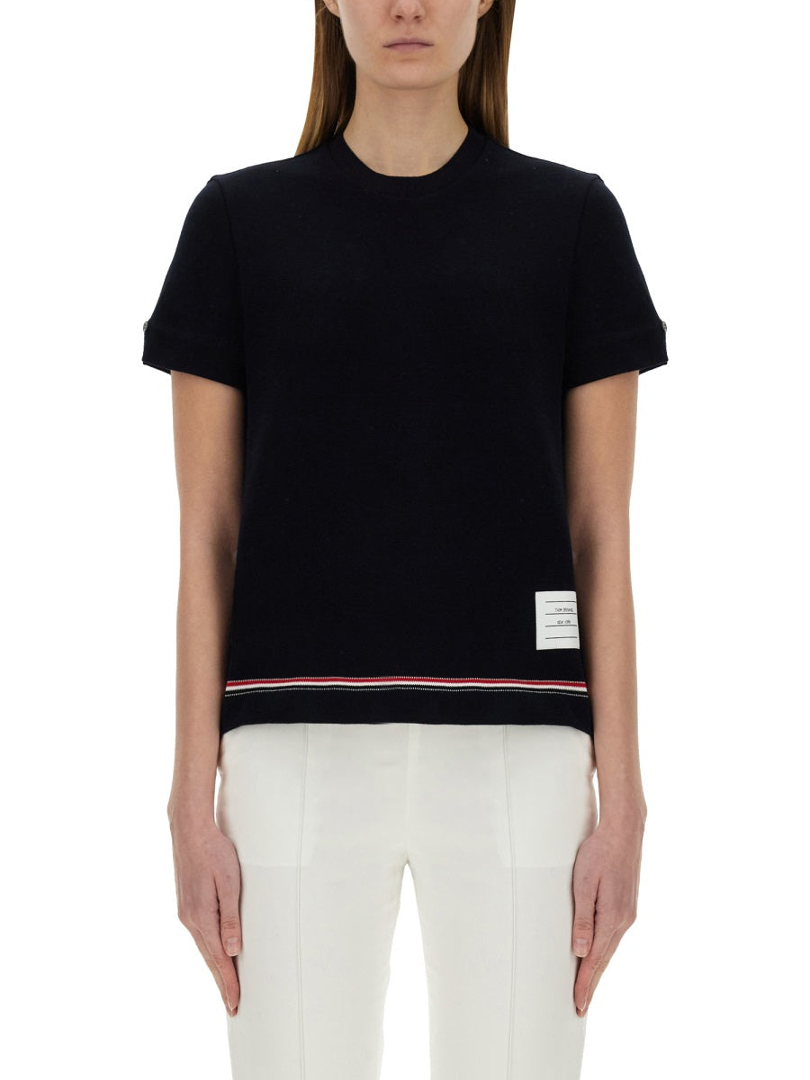 Thom Browne T shirts - Blue | Wanan Luxury