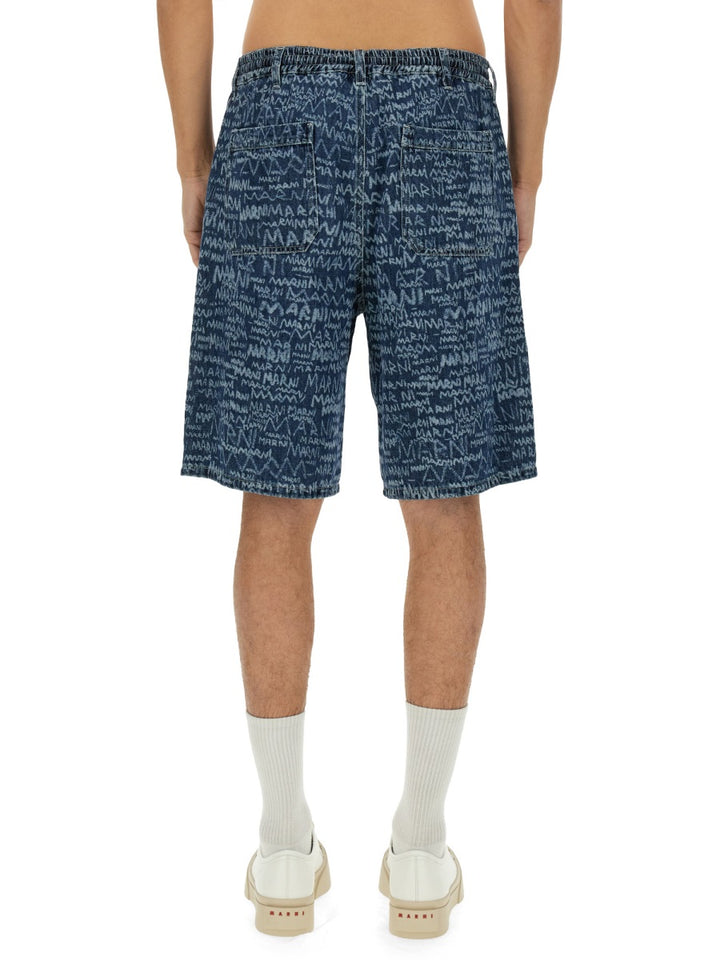Marni Shorts - Blue | Wanan Luxury