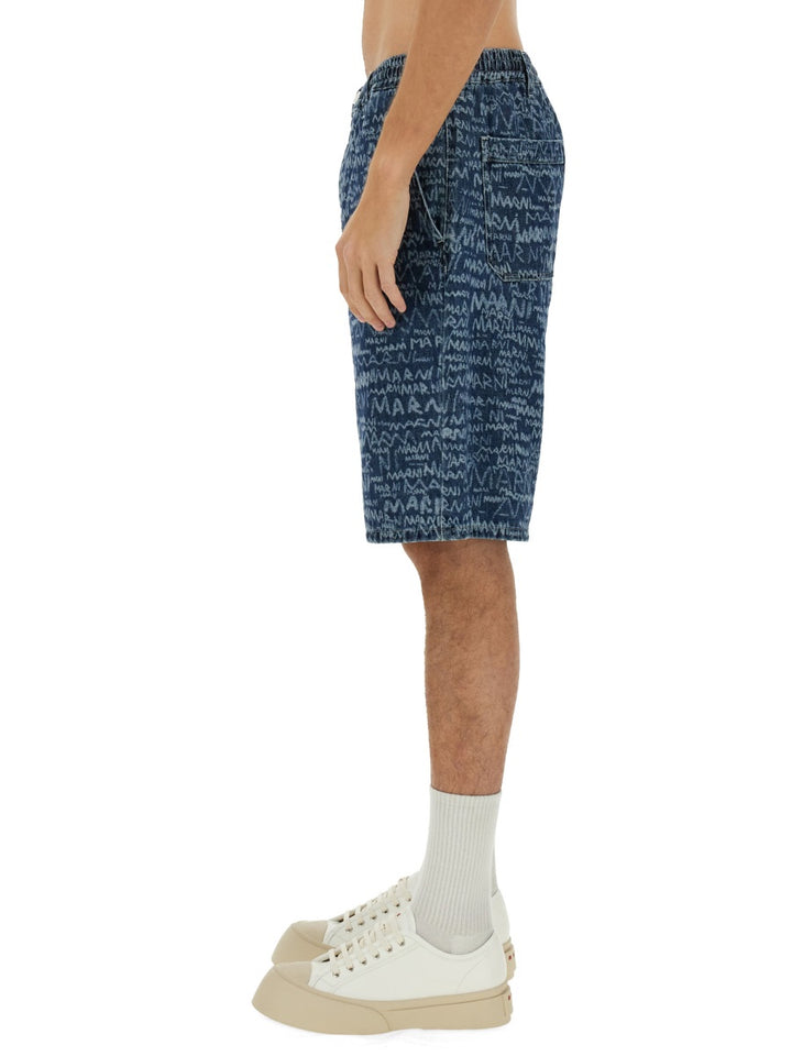 Marni Shorts - Blue | Wanan Luxury