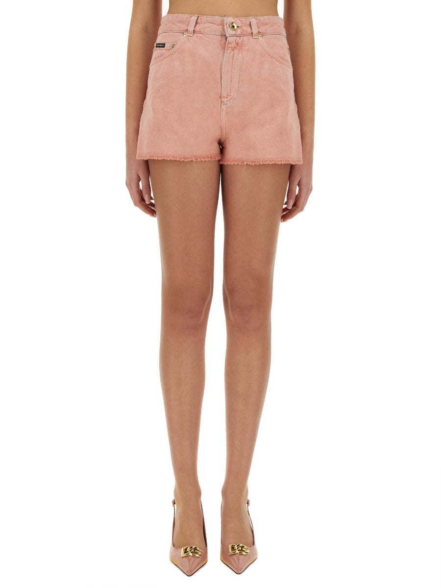 Dolce & Gabbana Shorts - Pink | Wanan Luxury
