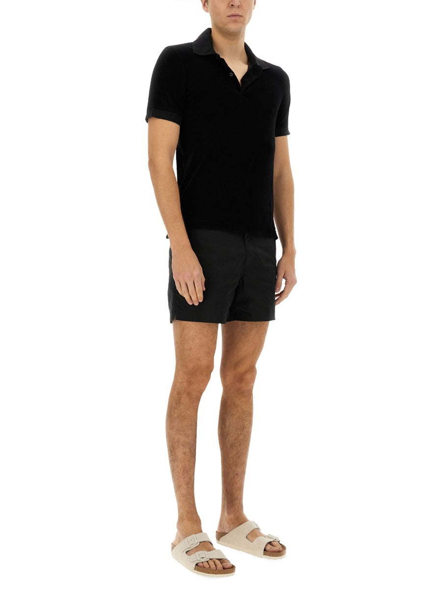 Tom Ford Polo - Black | Wanan Luxury