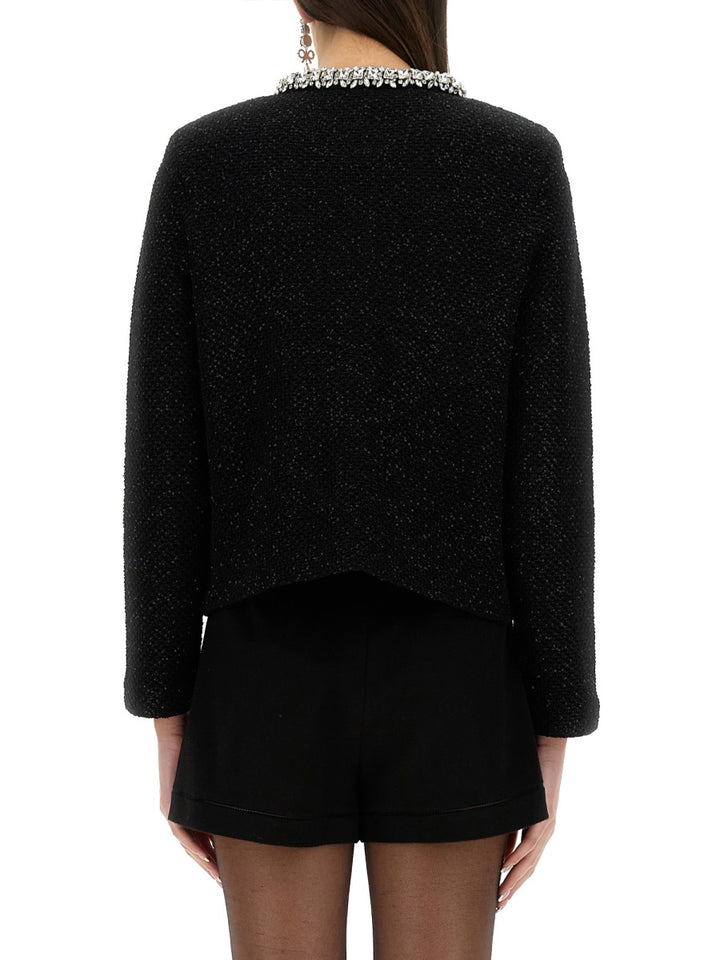 Self-Portrait Jackets - Black | Wanan Luxury