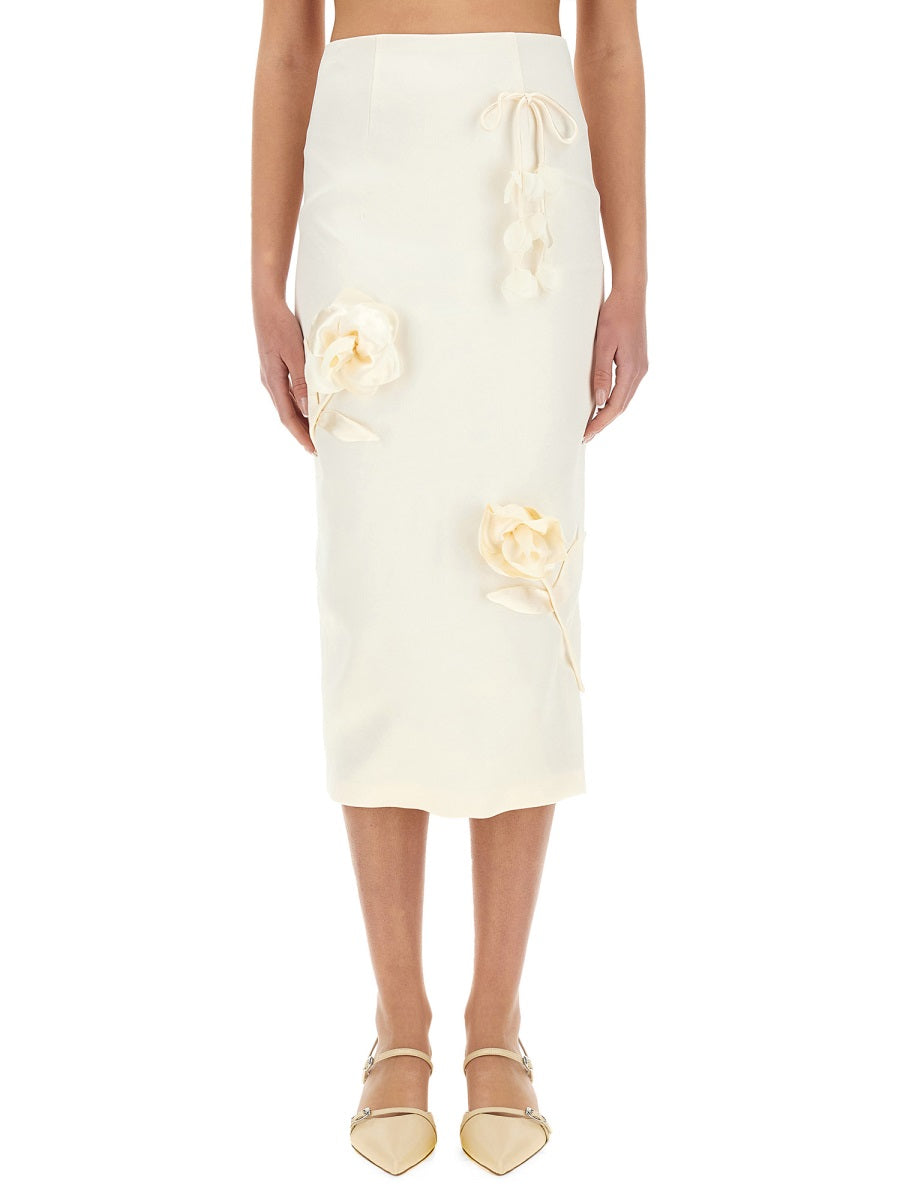 Self-Portrait Skirts - White | Wanan Luxury