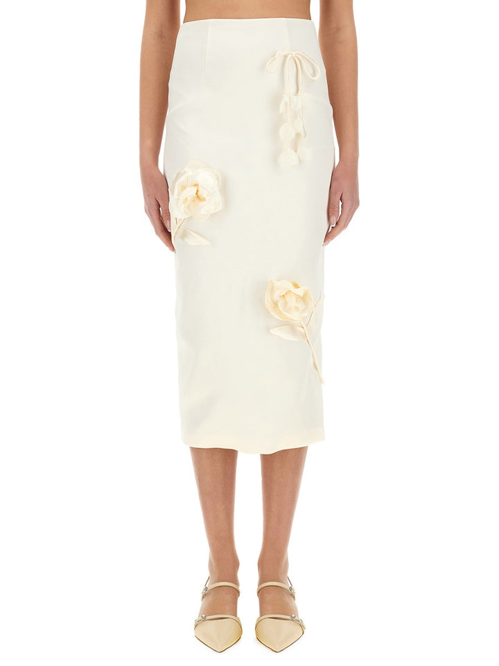Self-Portrait Skirts - White | Wanan Luxury