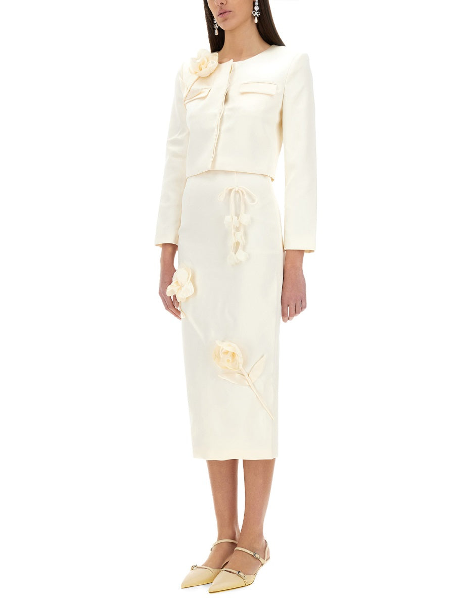 Self-Portrait Skirts - White | Wanan Luxury