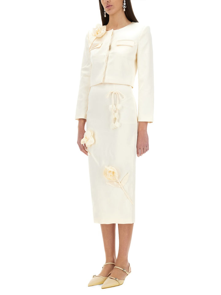 Self-Portrait Skirts - White | Wanan Luxury