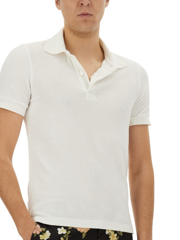 Tom Ford Polo - White | Wanan Luxury