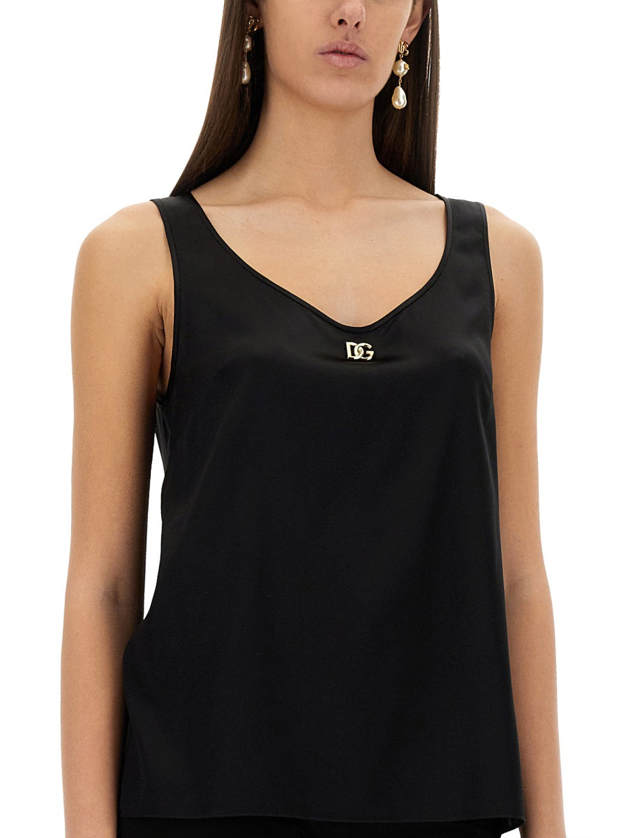 Dolce & Gabbana Tops - Black | Wanan Luxury
