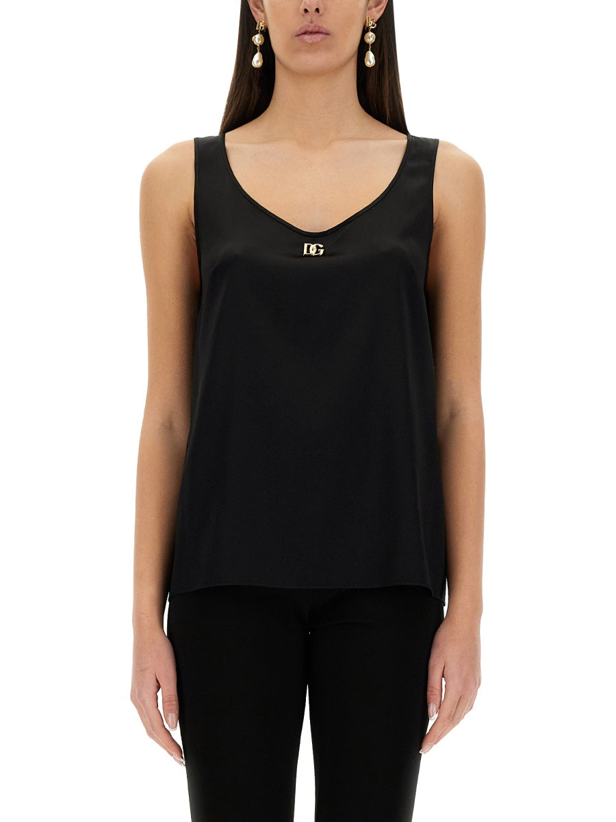 Dolce & Gabbana Tops - Black | Wanan Luxury