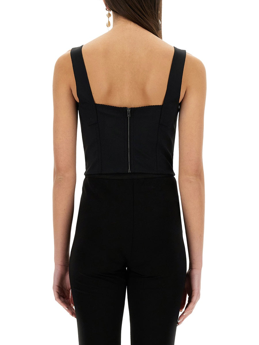 Dolce & Gabbana Tops - Black | Wanan Luxury