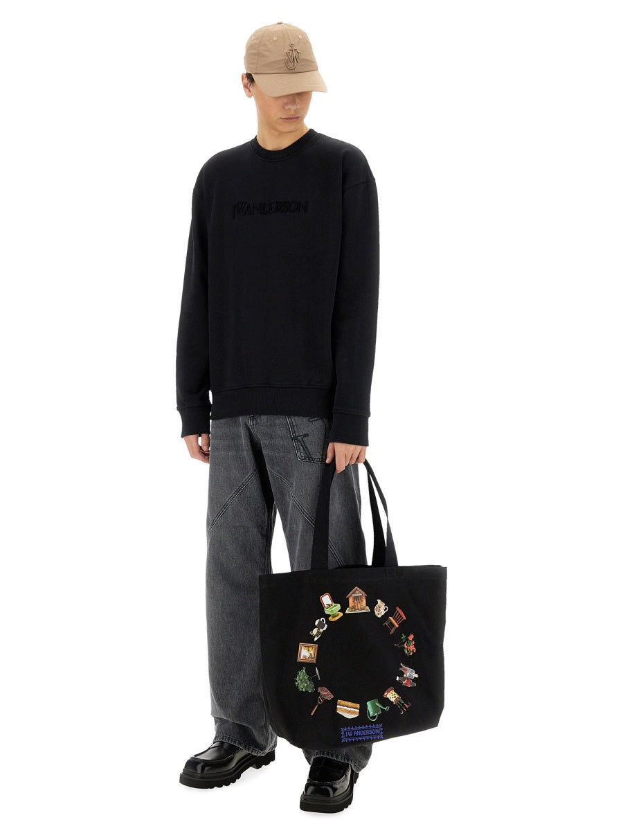 JW Anderson Sweatshirts - Black | Wanan Luxury