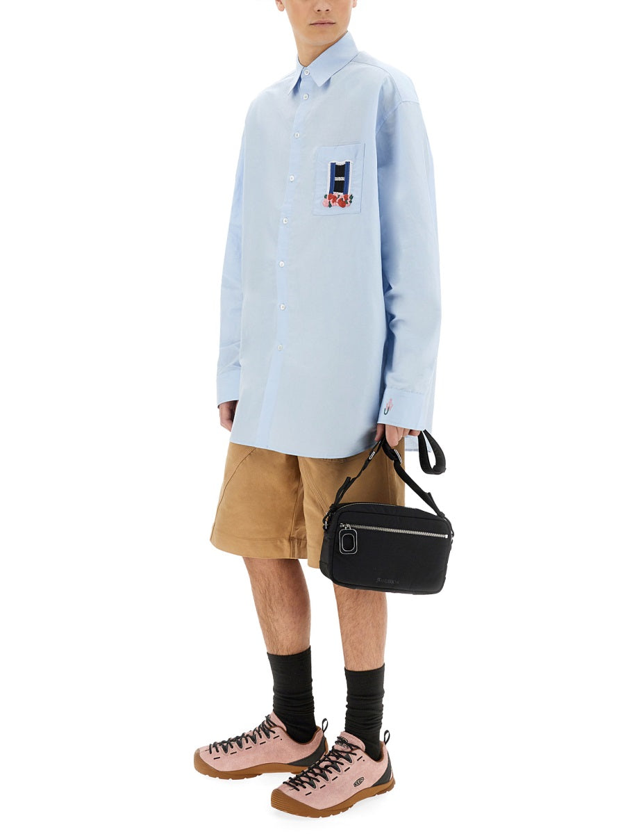 Jw Anderson Shirts - Azure | bf6b5848ec0531f747db566346e69521f622661e