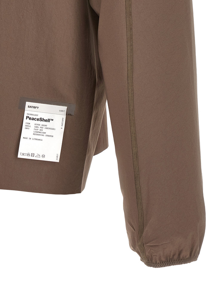 Satisfy River Shirt and Blouse - Gray | ccee1c427f592b82406484d6215eac7230c91e8e