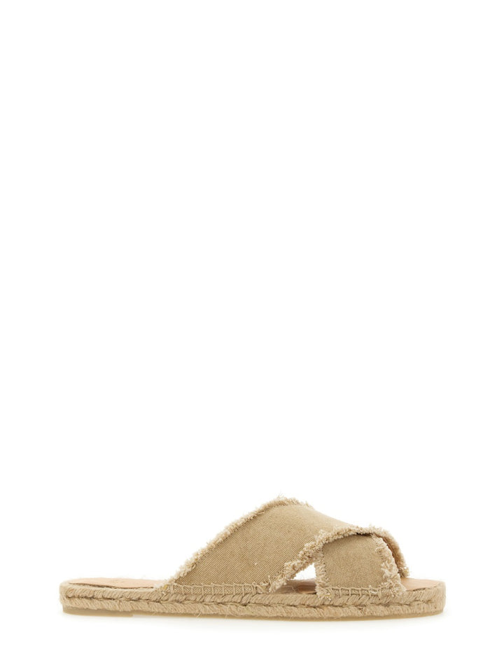 Castañer Flat Shoes - Beige | Wanan Luxury