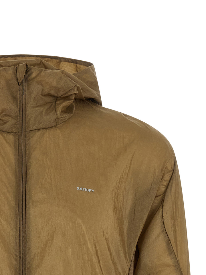 Satisfy Pertex® Diamond Fuse Puffer Jackets - Beige | deba3914a5c199904cdcaaedef158adfa80b6a63