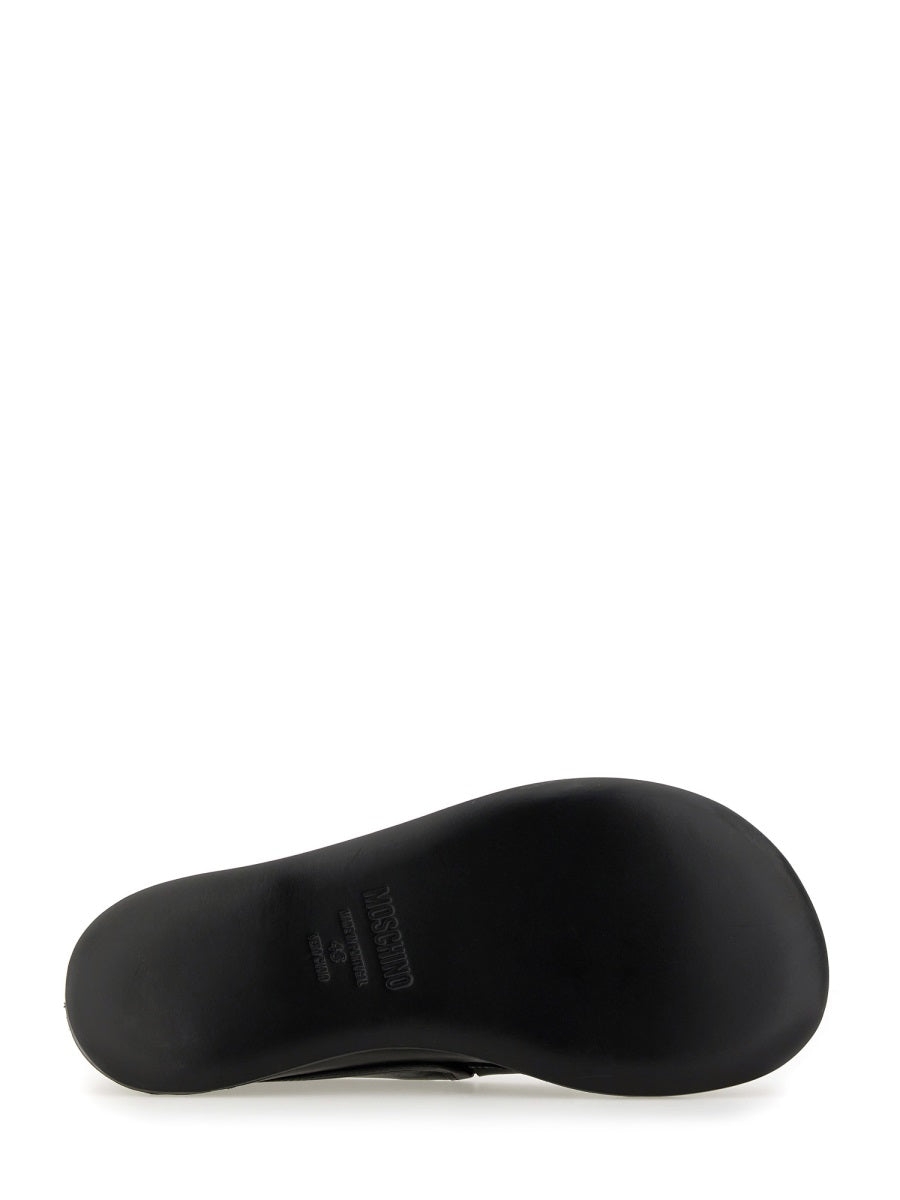 Moschino Loafers - Black | Wanan Luxury