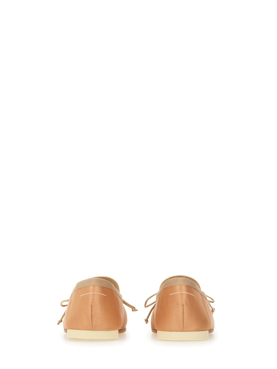MM6 Maison Margiela Flat Shoes - Beige | Wanan Luxury