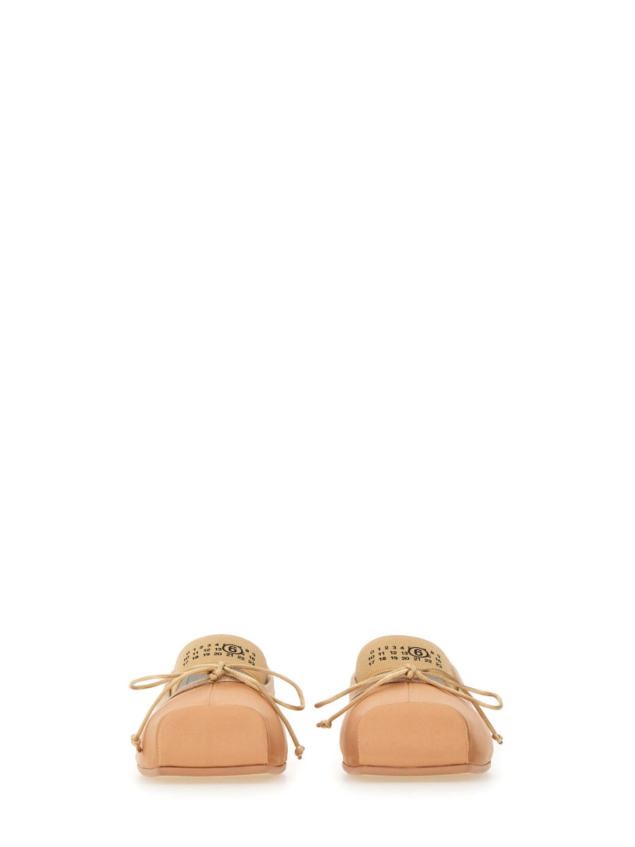 MM6 Maison Margiela Flat Shoes - Beige | Wanan Luxury