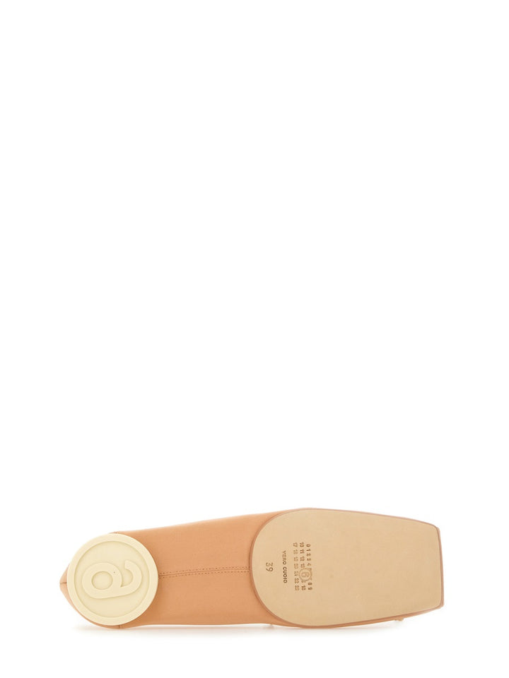 MM6 Maison Margiela Flat Shoes - Beige | Wanan Luxury