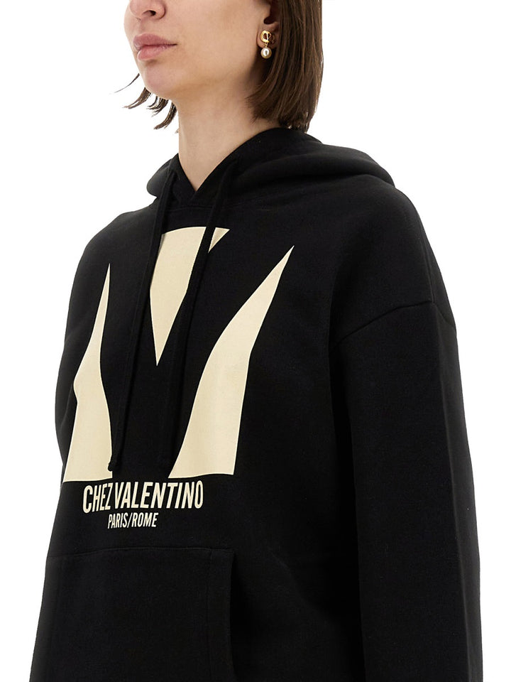 Valentino Garavani Sweatshirts - Black | Wanan Luxury