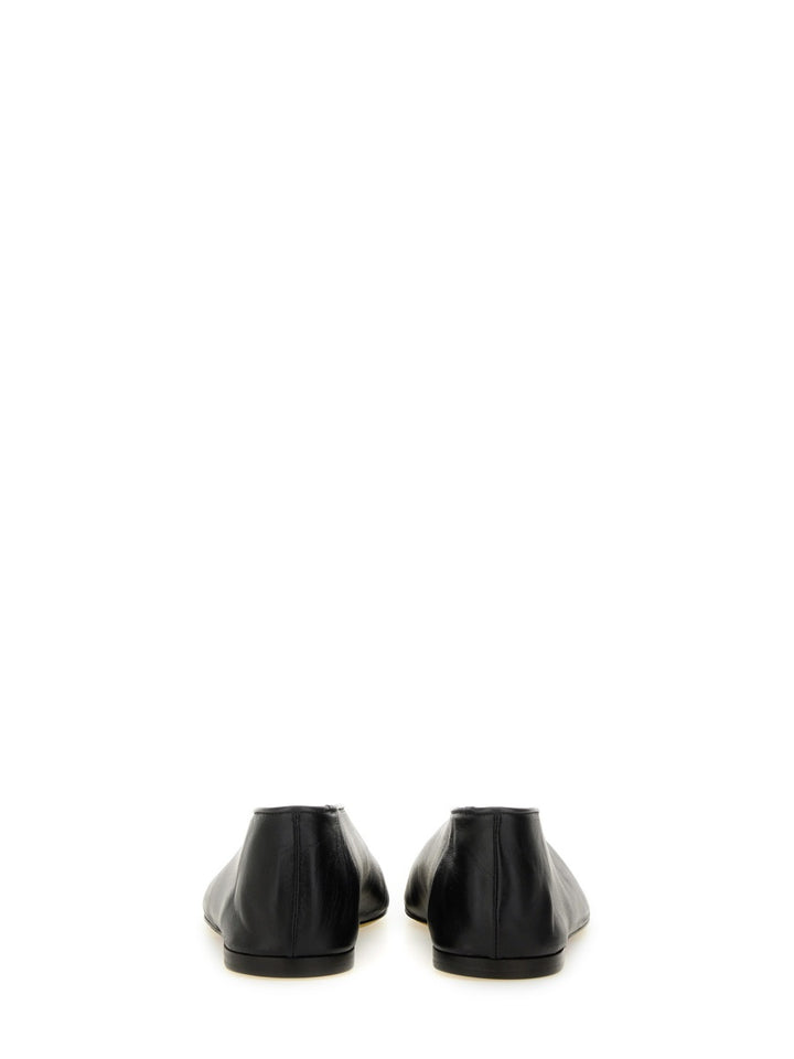 Moschino Flat Shoes - Black | Wanan Luxury