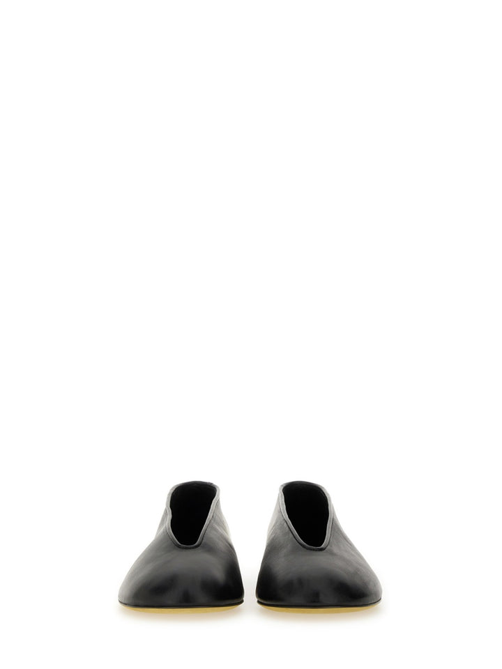 Moschino Flat Shoes - Black | Wanan Luxury