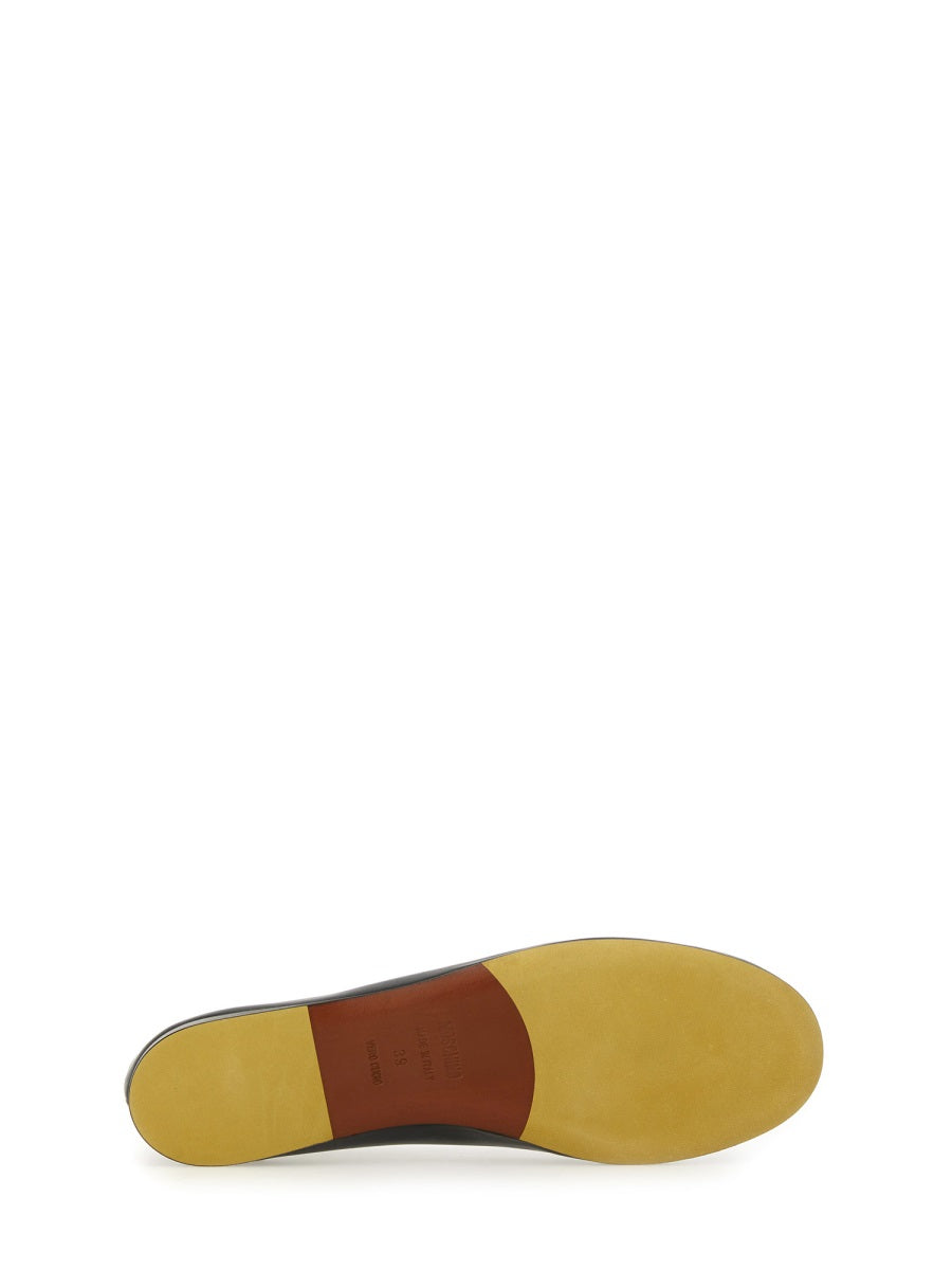 Moschino Flat Shoes - Black | Wanan Luxury