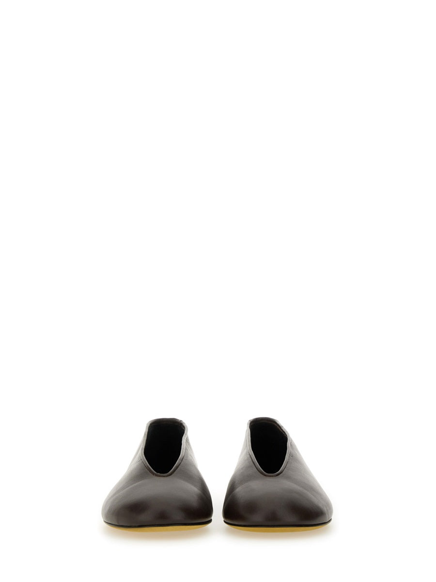 Moschino Flat Shoes - Brown | Wanan Luxury