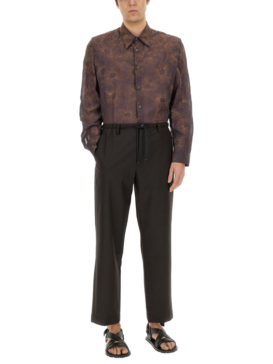 Dries Van Noten Shirts - Bordeaux | c932be32728bd6ce90c0e90e06807eb19c9118c1