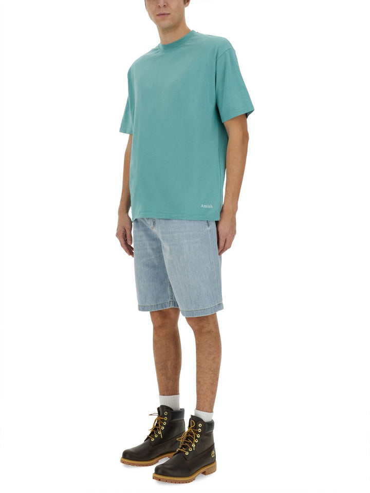 Amish T shirts - Green | Wanan Luxury
